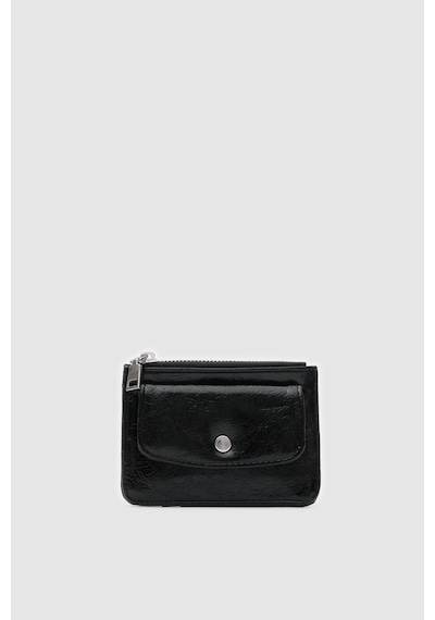 Shule Bags Carry Kapaklı Kadın Kartlık Siyah