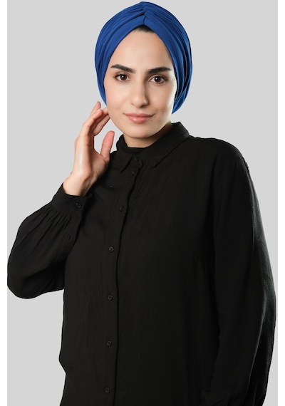 Hürrem Bone Saks Mavisi Drapeli Salaş Tesettür Bone Sandy Büzgülü 2315 24 Saks Mavi Hürrem Bone Saks Mavisi Drapeli Salaş Tesettür Bone Sandy Büzgülü 2315 24 Saks Mavi
