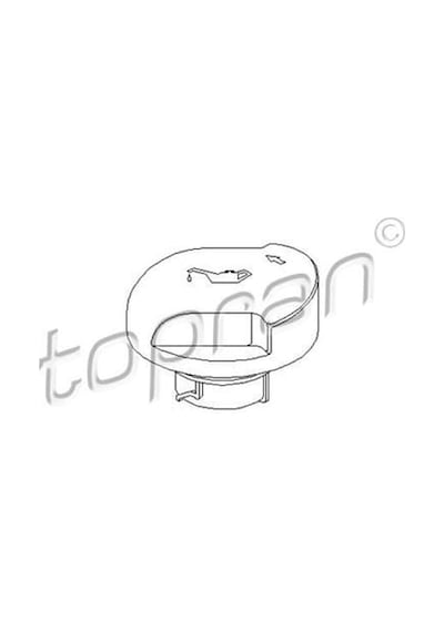 TOPRAN 201298001 Motor Yağ Kapağı Opel:Astra F-Corsa B-Tıgra 1.4I 16V- 1.6I 16V X14
