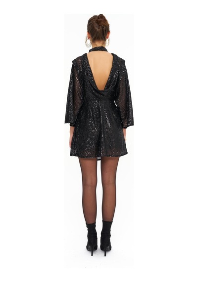 La Garita Noir Radiance Dress Siyah Siyah