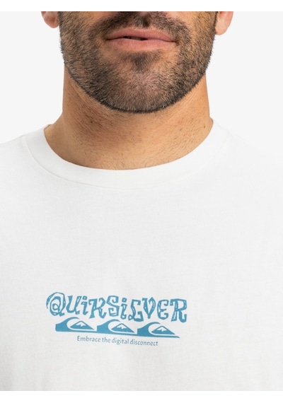 Quiksilver Tree Connection Ss Erkek Kısa Kollu Tişört Eqyzt08034 Beyaz