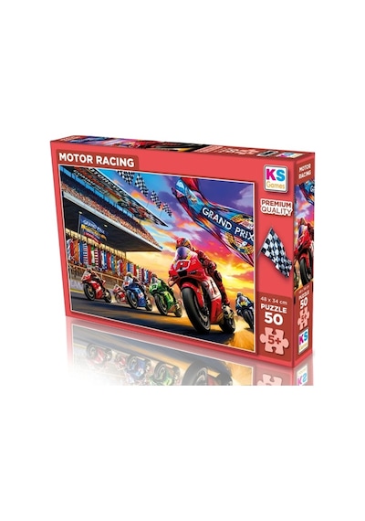 Ks Games Puzzle Motor Racing 50 Parça