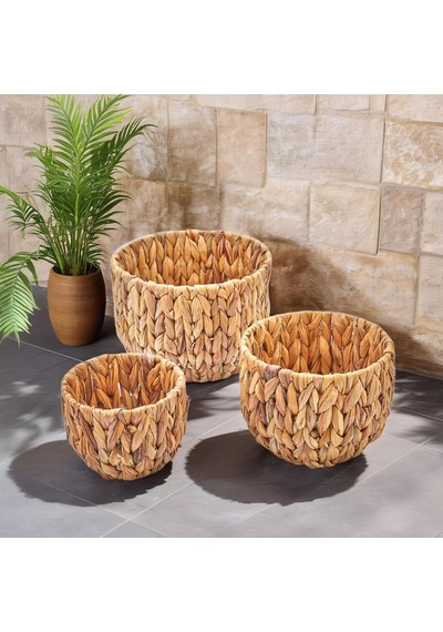 3'lü El Yapımı Doğal Hasır Yuvarlak Saksı Seti, Hasır El Yapımı Yuvarlak Örgü Saksı 3'lü Set, Rattan Saksı Seti, 22cm 15cm-18cm 13cm-14cm 11cm 001 3'lü El Yapımı Doğal Hasır Yuvarlak Saksı Seti, Hasır El Yapımı Yuvarlak Örgü Saksı 3'lü Set, Rattan Saksı Seti, 22cm 15cm-18cm 13cm-14cm 11cm 001