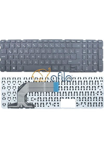 Hp Pavilion Envy 17e, 17-e000, 17-e100, 17-e127sf, 17n, 17-n R68 Notebook Klavyesi - Siyah - Tr 57432542