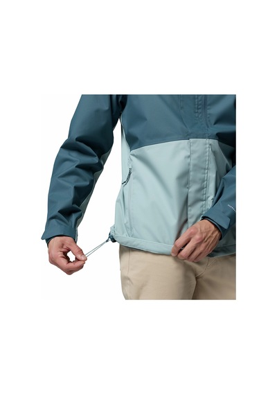 Columbia Hikebound Iı Jacket Erkek Outdoor Yağmurluk Wm2619 Mavi