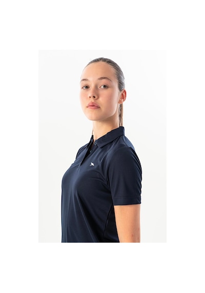 Maraton Regular Kadın Polo Yaka Navy T-shirt Lacivert