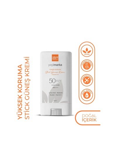 Sun Stick Güneş Kremi 50 Faktör Spf Yüz Güneş Kremi - Güneş Koruyucu - Bebek, Çocuk, Yetişkin