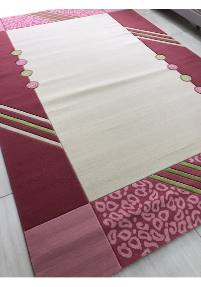 Saray Halı Vizyon Carving 9063 Krem 200X300 Pembe 6 M2 Halı !