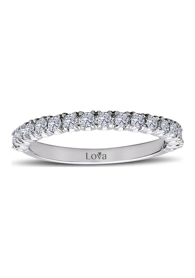 Lova 0,51 Karat Pırlanta Yarımtur Yüzük - 1030144
