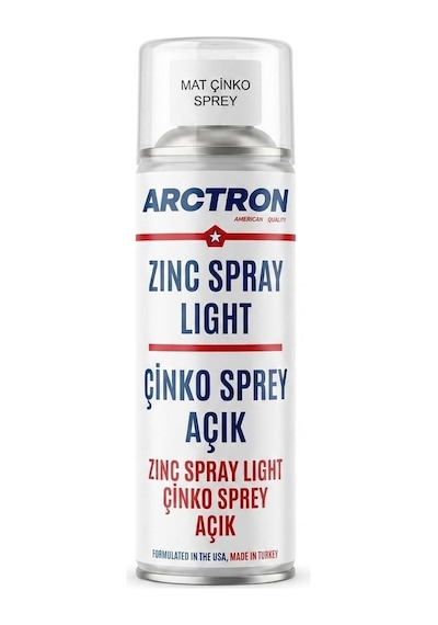 Arctron Çinko - Galvaniz Sprey - Açık 400 Ml