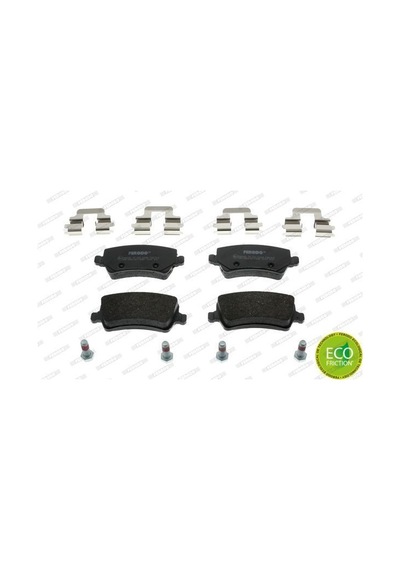 Range Rover Evoque Arka Balata 2.0 Si4 240 Hp 2011-2017 Ferodo