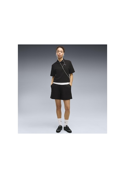 Puma Kısa Kol T-shirt Kadın Siyah Class Relaxed Polo T 000000000102708876