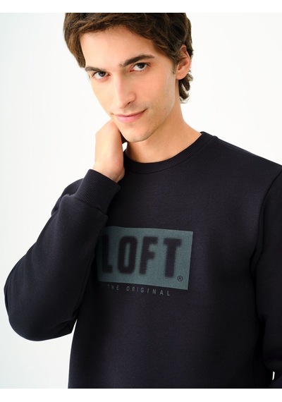 LOFT Regular Fit Erkek Sweatshirt Lf2038243 Q1.v1 Lacivert
