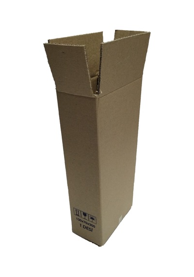 1 Desi Çift Oluklu Karton Koli 30X7X13Cm 20 Adet