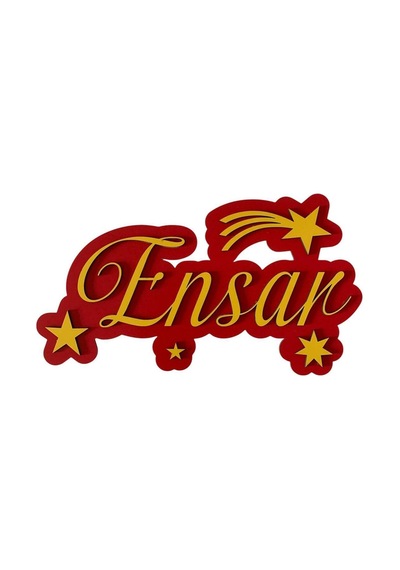 Çocuk Odası Kapı Süsü Isimlik