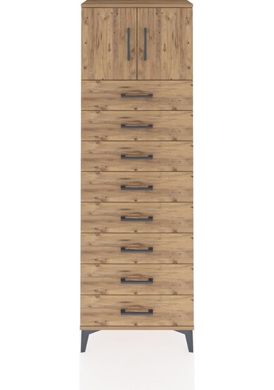Arges Dolap 2 Raflı 8 Çekmeceli 2 Kapaklı 60x30x182 Çam-çam Çam Arges Dolap 2 Raflı 8 Çekmeceli 2 Kapaklı 60x30x182 Çam-çam Çam