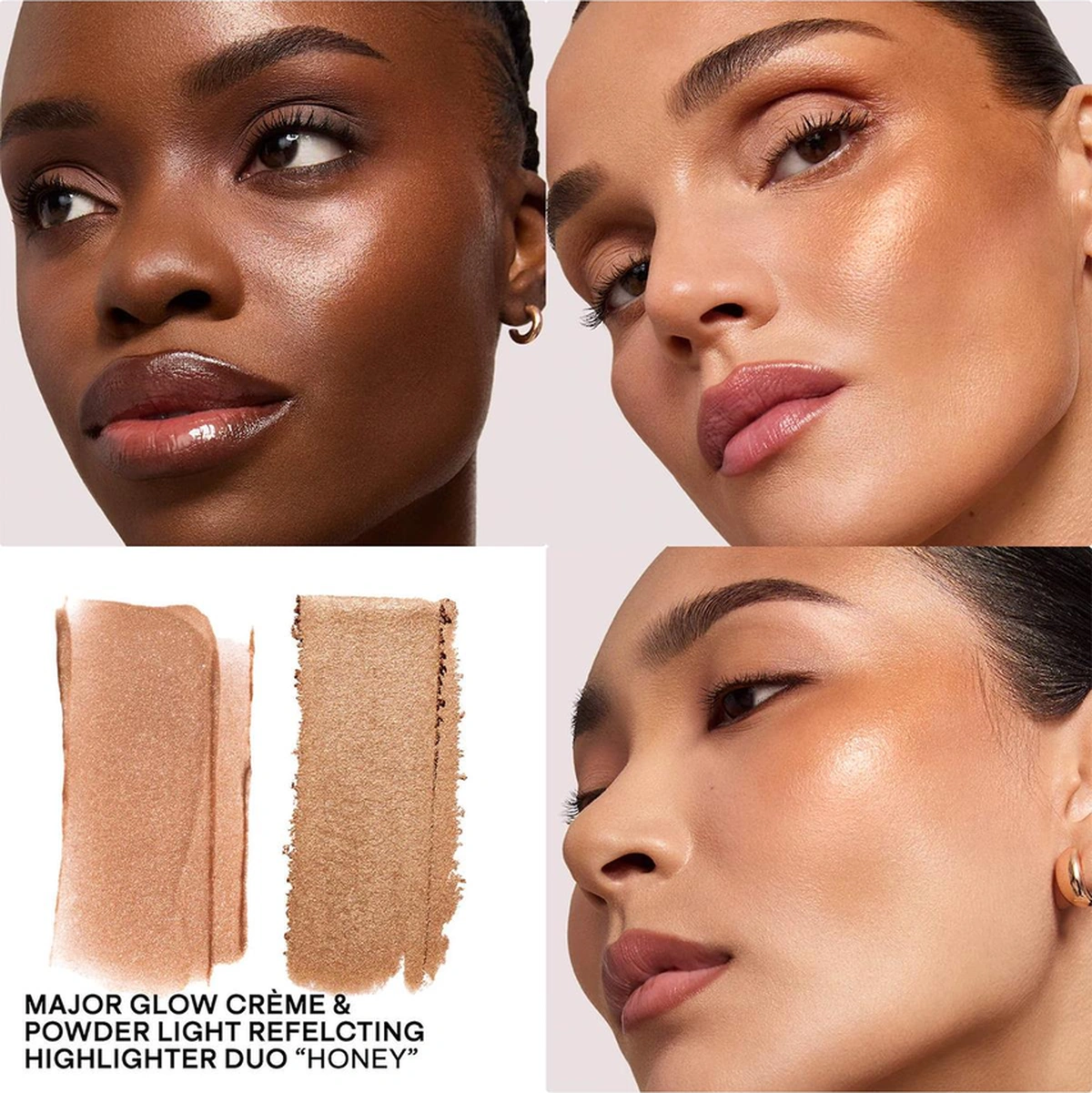 Patrick Ta Major Glow Creme & Powder Transparan Aydınlatıcı İkilisi Honey 2x5gr Honey