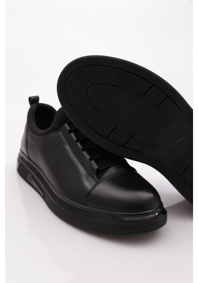 Dgn 2045 Erkek Düz Taban Sneaker 2045-2285-R1534 Siyah