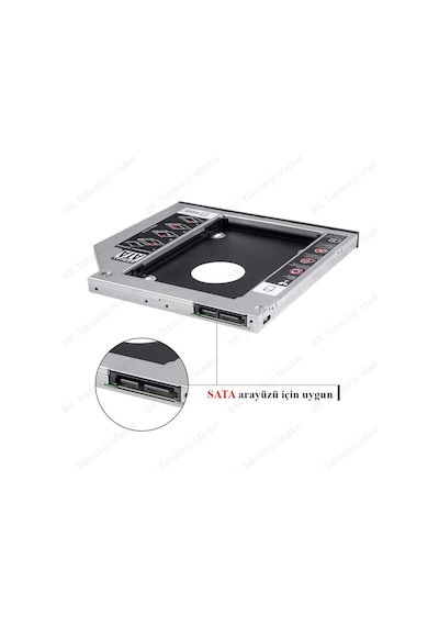 9.5Mm Sata 3.0 2.5 İnch Notebook Hdd Ssd Caddy Kızak Kutu