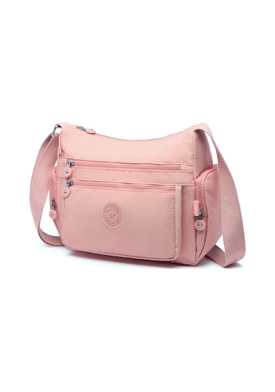 Smart Bags Kadın Postacı Çantası Krinkıl Kumaş 1115 Pudra 001