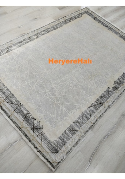 Pigment Halı Artel Ar01 Krem Bej-160x230 Cm İpeksi Yumuşak Viskon
