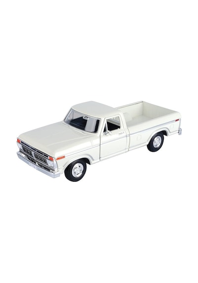 Motormax 1977 Ford F-150 Custom Pickup Beyaz 1/24 Model Araba
