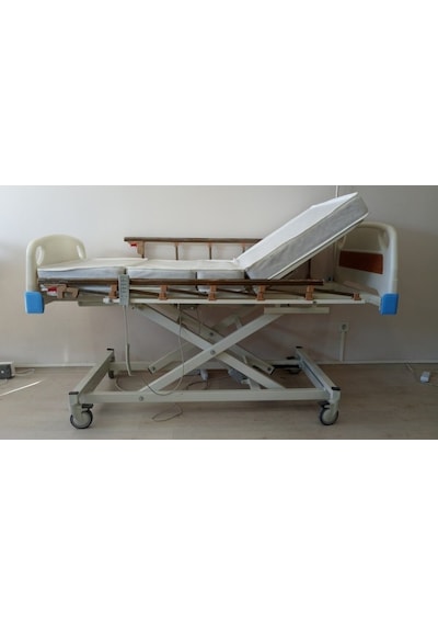 Medikaltec 2 Motorlu Full Abs Hasta Karyolası + 4 Parçalı Yatak
