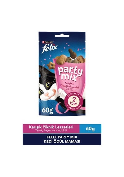 Felix Party Mix Karışık Piknik Lezzetleri Kedi Ödül Maması