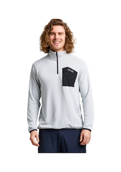 Slam Slam Act Lgt Grid Fleece Erkek Gri Polar W04 Gri