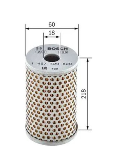 Direksiyon Filtresi Man 19.362 422 S2000 D 2866 Lf Kf