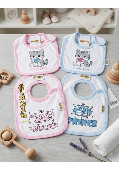 Bebek Mama Önlük Pembe