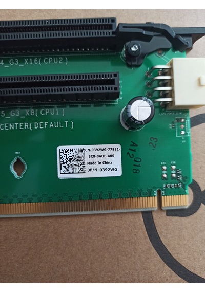 Dell Poweredge R730 / R730Xd Pcı Riser Card Riser2 Centre Board