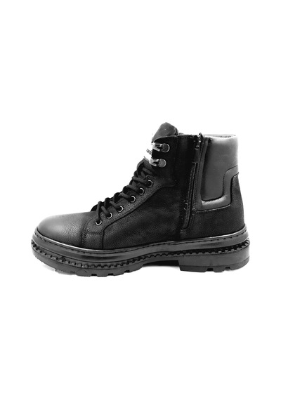 Pierre Cardin 382208 Siyah Kışlık Bağcıklı Fermuarlı Erkek Bot