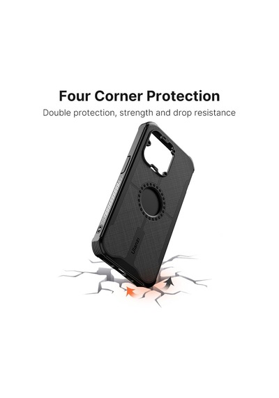 Ulanzi O-lock Apple Uyumlu iPhone 14 Pro Max Quick Release Kılıfı - 3262 siyah