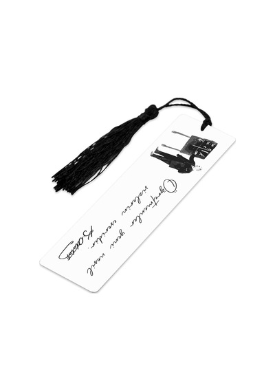 Öğretmenlere Atatürk İmzalı Kitap Ayracı 13.5 Cm X 4 Cm Metal Malzeme