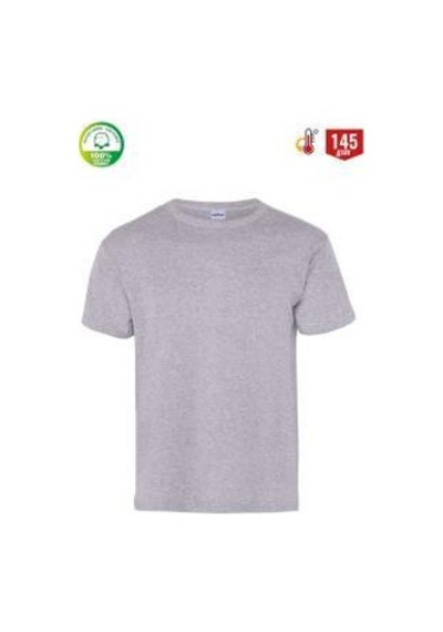 Myform 8113 Festival Bisiklet Yaka T-shırt - Gri Çok Renkli