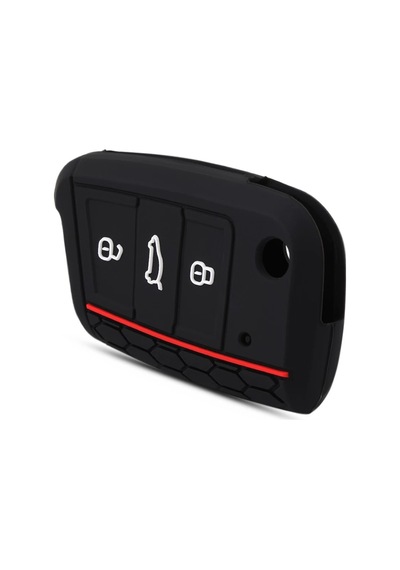 Silikon Anahtar Kılıfı Vw Seat Uyumlu Skoda Uyumlu Golf Uyumlu Leon Polo Uyumlu