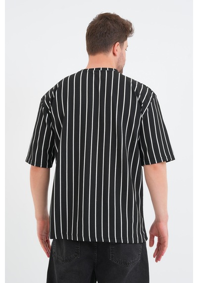 Redline Shift Erkek Oversize Tişört Siyah