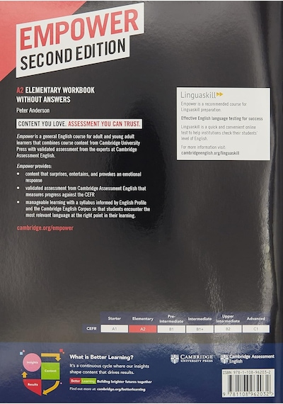 Empower Elementary/a2 Workbook Without Answers