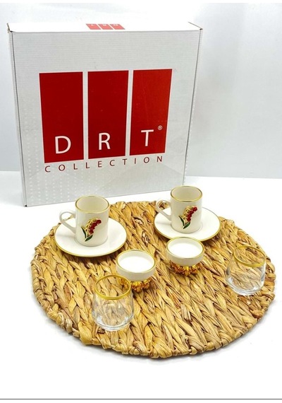 Collection Kahve Seti Lale Royaleks-drt-6060-5 Yok