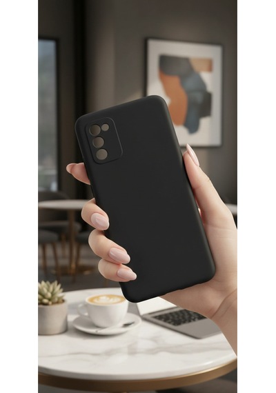 Samsung Galaxy A02s Uyumlu İçi Kadife Kamera Korumalı Renkli Silikon Kılıf