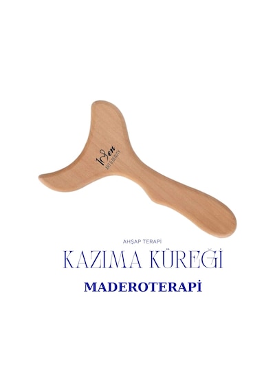 Maderoterapi Kazıma Küreği Balık Ahşap Masaj Aleti