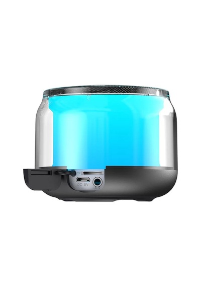 Magicvoice S-300 Şeffaf Camlı Renkli 5 W Taşınabilir Bluetooth Hoparlör