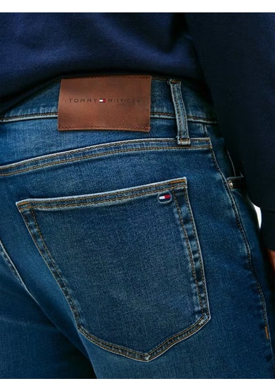 Tommy Hilfiger Mw0mw43142 Wcc Slim Bleecker Erkek Denim Pantolon Mavi
