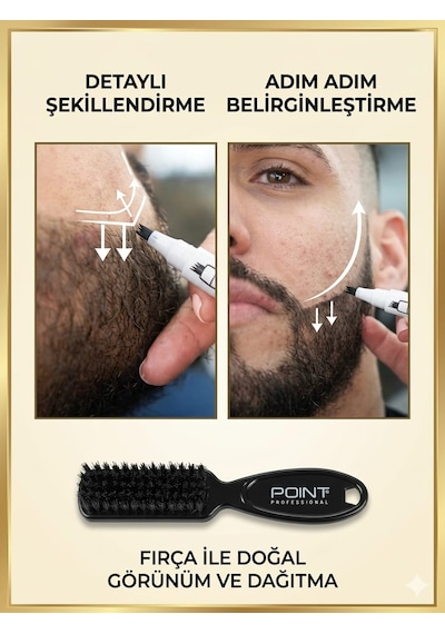 Smp Sakal Dolgunlaştırıcı Kalem Saç Kellik Kapatıcı Kalem