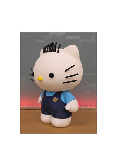 Hello Kıty Danıel Figür 20cm-3d Baskı-kolleksiyonluk Biblo
