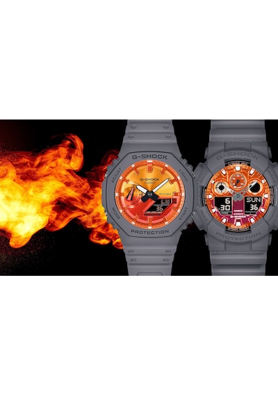 Casio G-shock Ga-2100fl-8adr Erkek Kol Saati Gri
