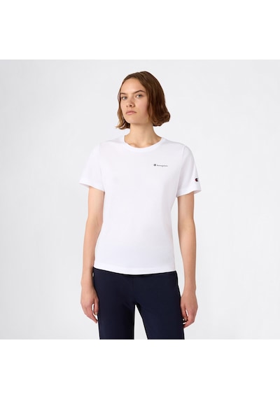 Champion Ss Regular Fit Kadın Beyaz T-shirt 118408 2800324