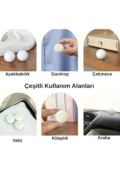 Omilife Ayakkabı Koku Giderici Top Seti Pratik Koku Önleyici Ve Ferahlatıcı Ayakkabı İçin Top Seti Diğer