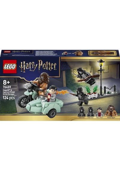 LEGO® Harry Potter™ Hagrid™ ve Harry’nin Privet Drive Kaçışı 76459 - 8 Yaş Üzeri Çocuklar için Yaratıcı Oyuncak Yapım Seti (124 P)
